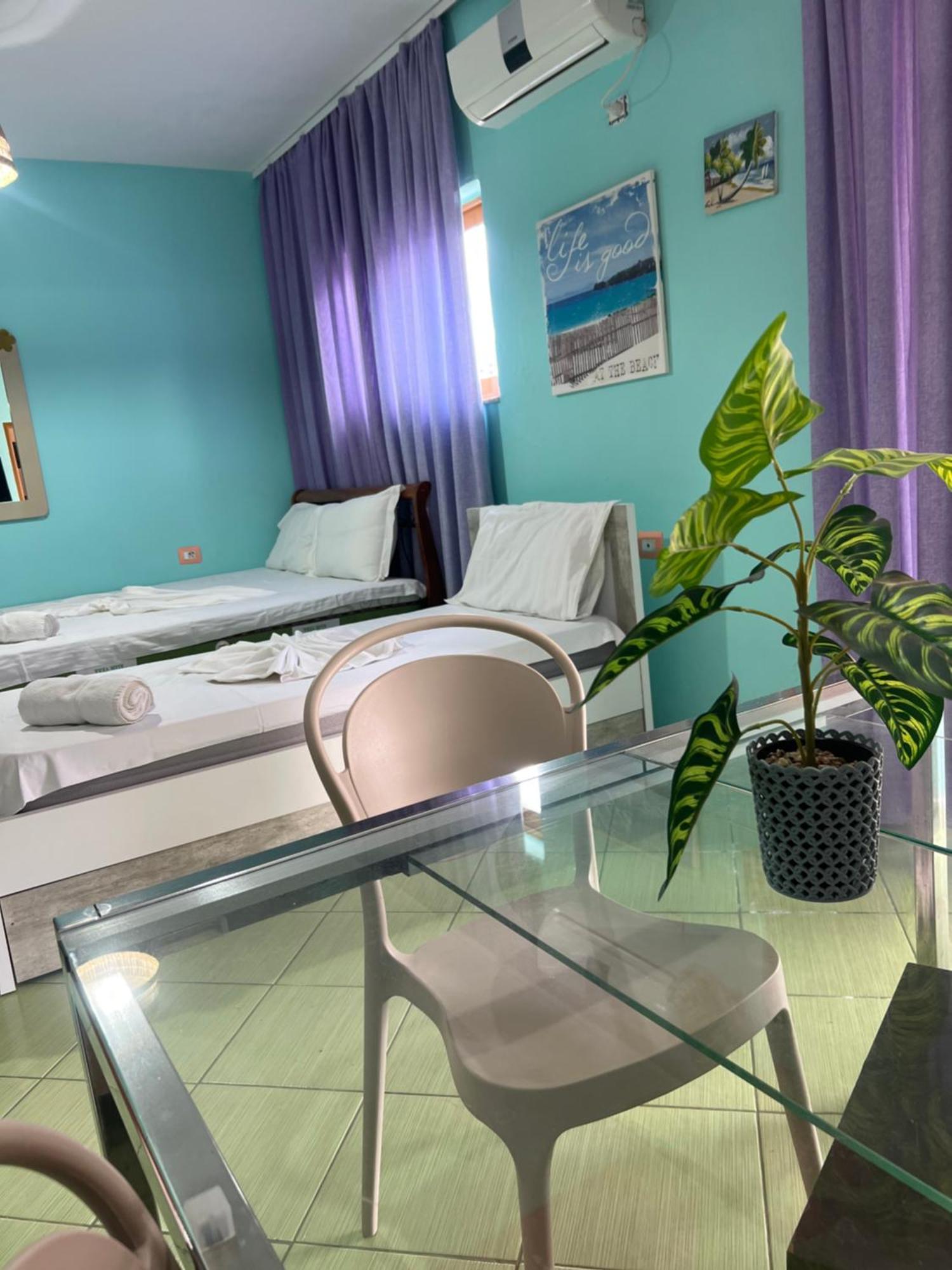 Majki Beach Apartments Sarandë Eksteriør bilde